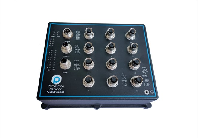 IS6000-6012REP-4GM12-8P-3S-2DC壁挂式IP67网管三层工业车载交换机