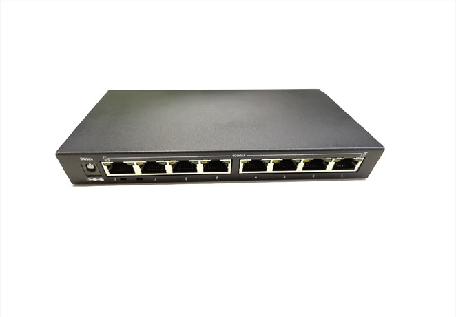 IS1000-1008G-DC金属机身IP40导轨式非网管千兆交换机工业交换机8千兆电口