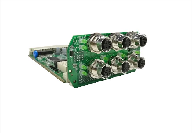 IREES2000-2008L-6M12插卡式抗震防抖网管型车载PIS交换机板卡车载交换机