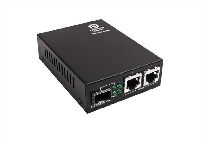 IFC1000-703G金属抗干扰千兆非管理型工业光纤收发器以太网光纤收发器